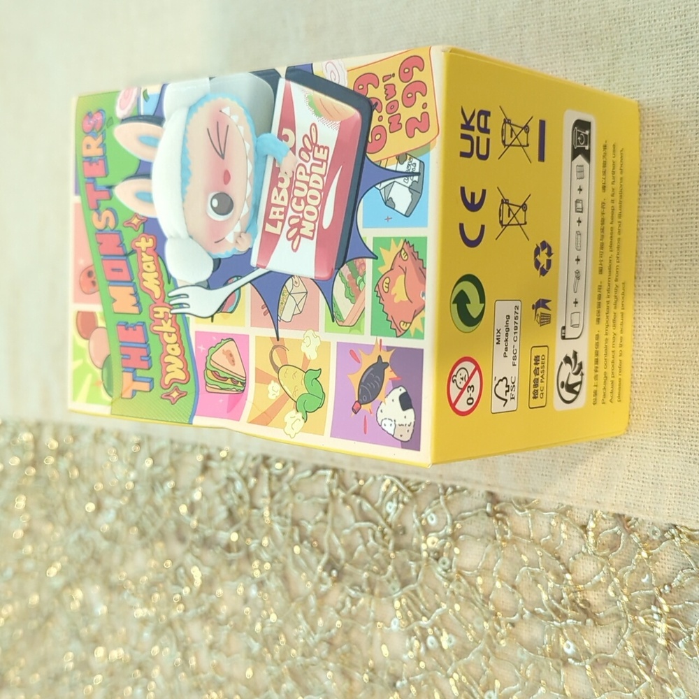 LABUBU POP MART The Monsters Wacky Mart CUP NOODLE Collectible - Picture 6 of 13